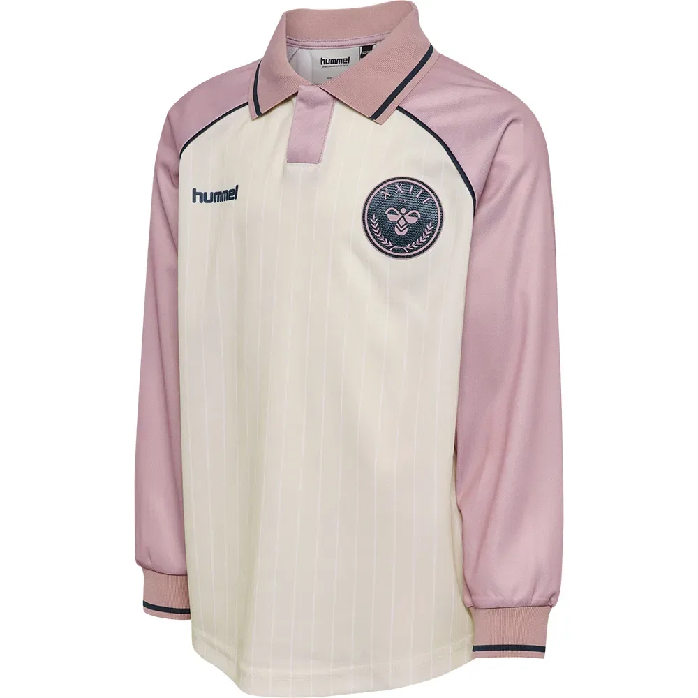 Детская футболка с длинным рукавом Loose Soccer Hummel, Beige