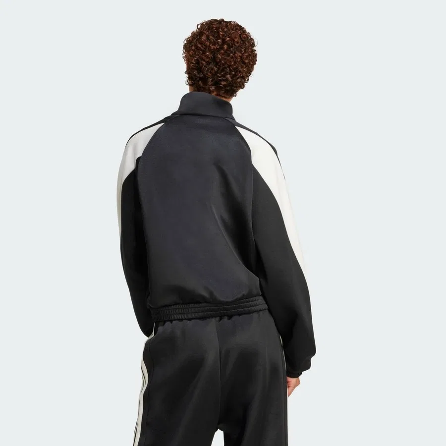 Спортивный свитшот с капюшоном adidas Sportswear JL6886 Stadium Tracktop, Черный — фото 2