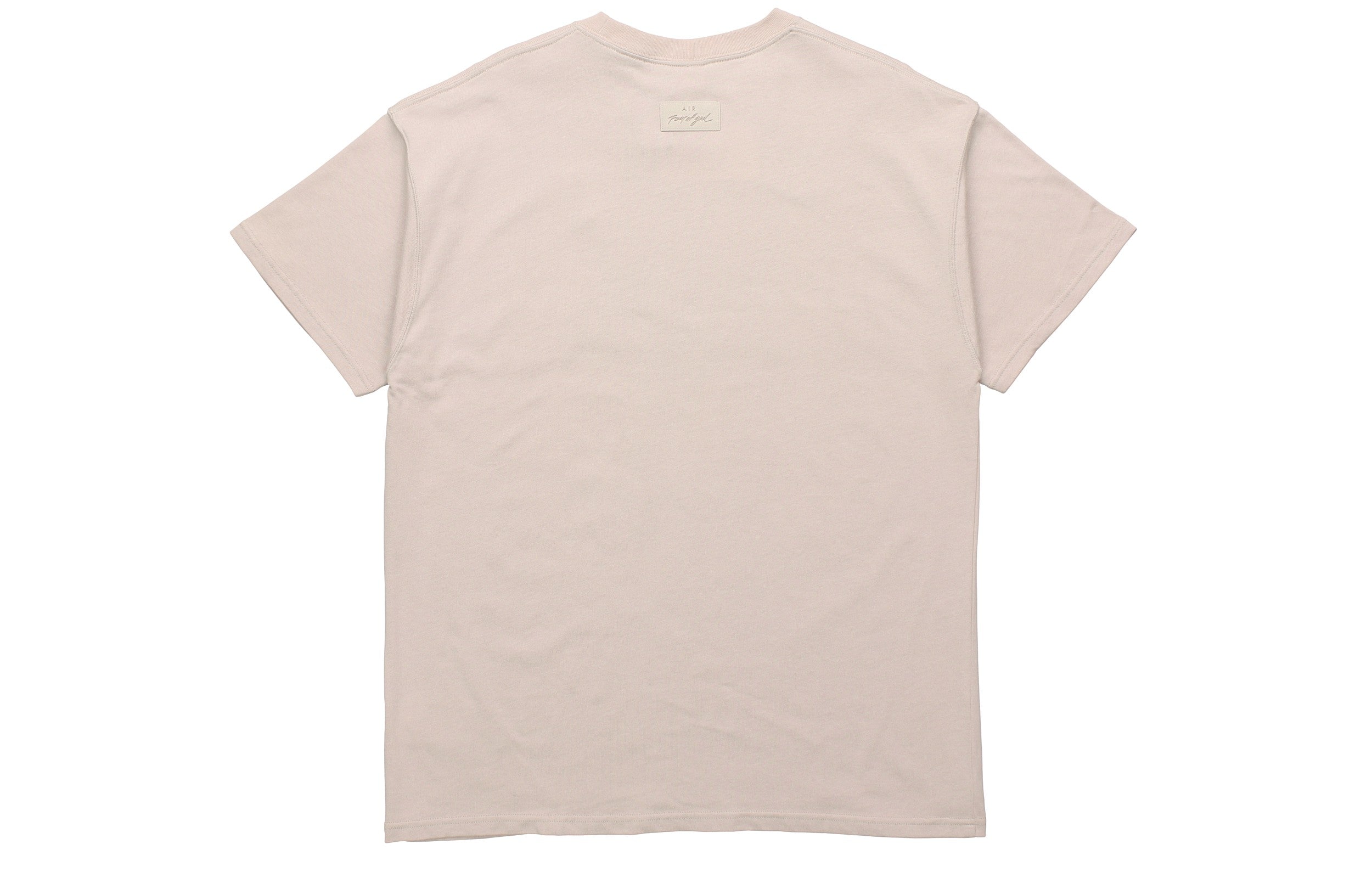 Футболка Nike x Fear of God x NBA Crossover Alphabet Printing Round Neck Short Sleeve CU4699-140, кремовый — фото 3