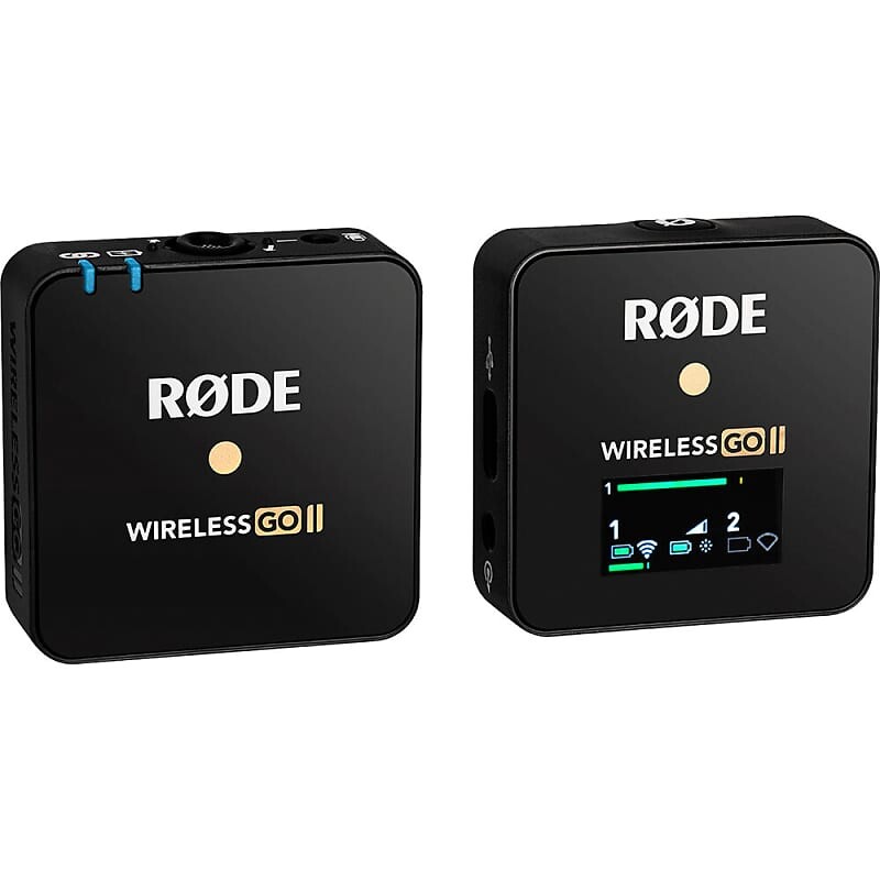 

Беспроводная микрофонная система RODE Wireless GO II Compact Wireless Microphone System