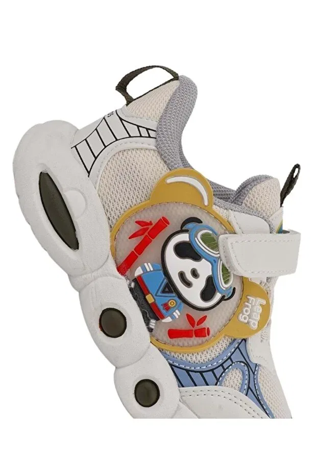 Детские спортивные ортопедические туфли Cool peter first step baby orthopedic kids sports shoes Kocamanlar, Beige — фото 2