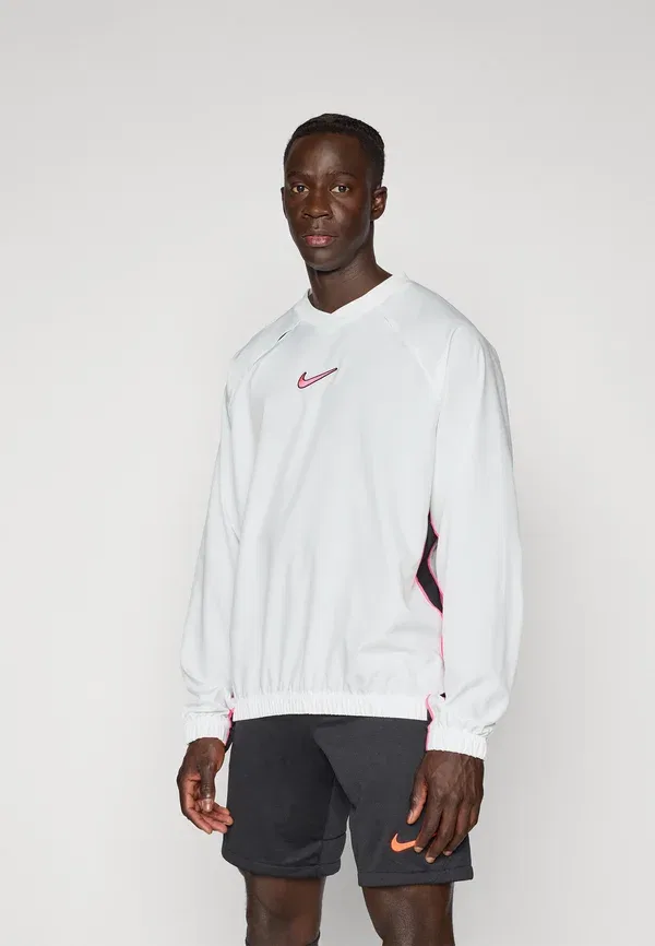 Футболка с длинным рукавом Dri-fit Nike Performance summit white, hyper pink, белый/черный/розовый — фото 3