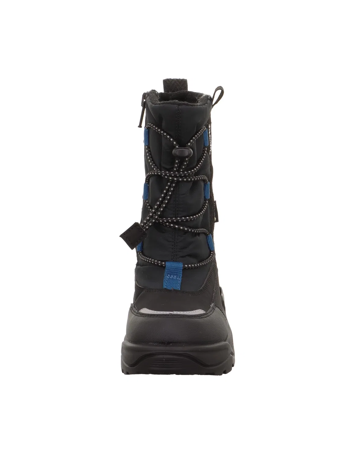 Детские снежные ботинки для мальчиков водонепроницаемые Snow Max Gore-tex Warm Padding Superfit, Black Blue — фото 2