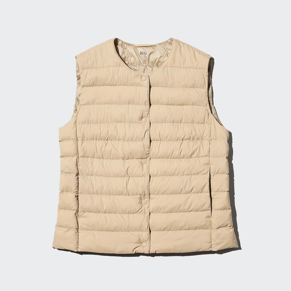 

Компактный жилет Puffertech Uniqlo, 31 бежевый