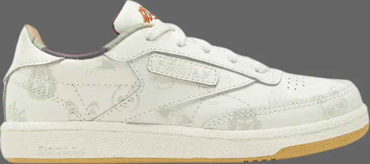 

Кроссовки kung fu panda x club c 85 ps 'family' Reebok, белый