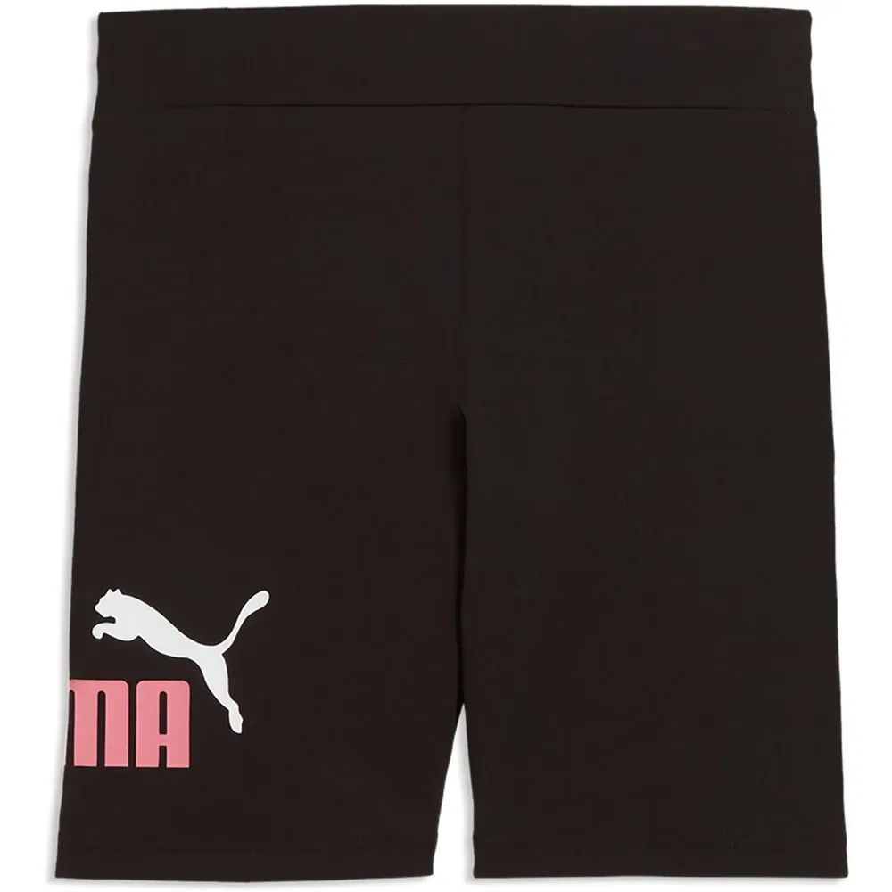 Детские леггинсы для девочек с принтом Ess 2 Color N?1 Logo Puma, Black — фото 2