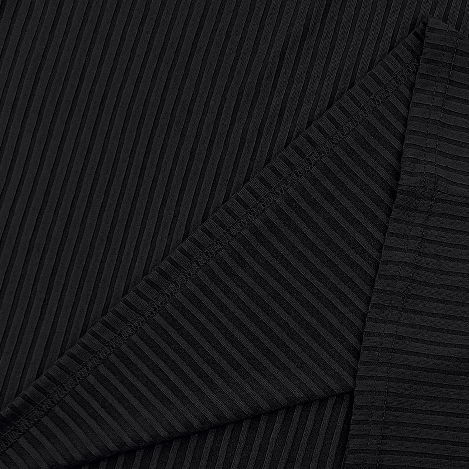 Мужская футболка свободного кроя с клетчатым принтом, Black — фото 4