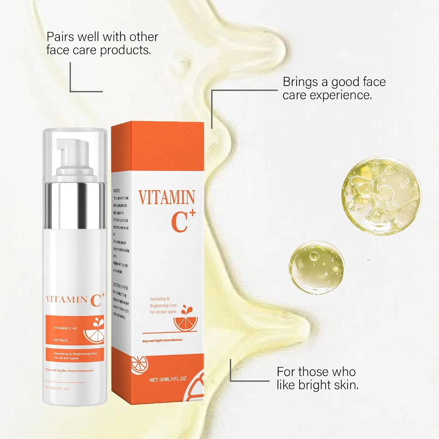 Сыворотка для лица Vitamin C Serum, homomdy, 30 мл, 1 Piece — фото 4