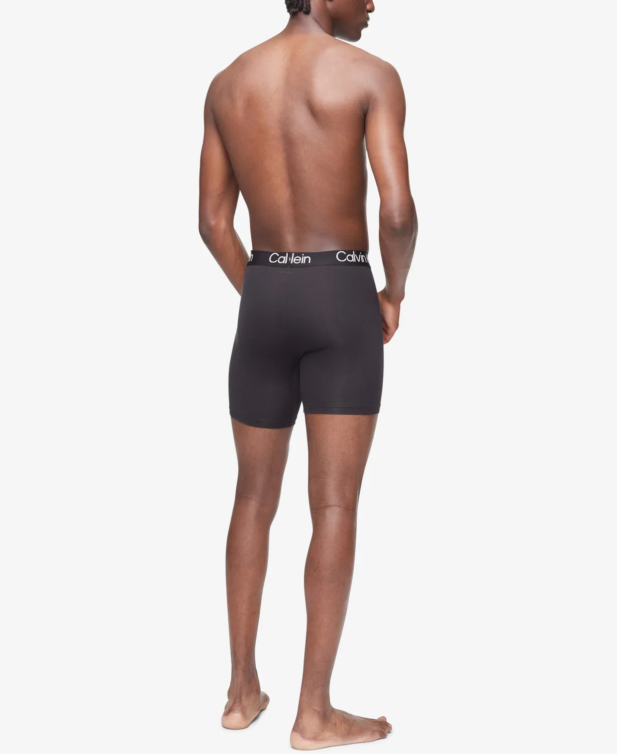 Мужские боксеры из модала Calvin Klein, Black, Black — фото 4