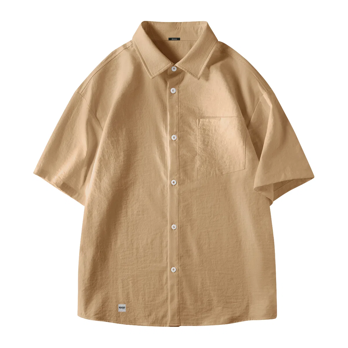 Детское поло с воротником MINISO, Khaki