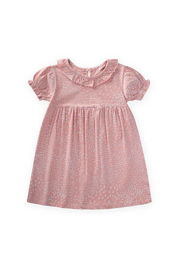 Детское платье для девочек с коротким рукавом Duffy Kids, Pink