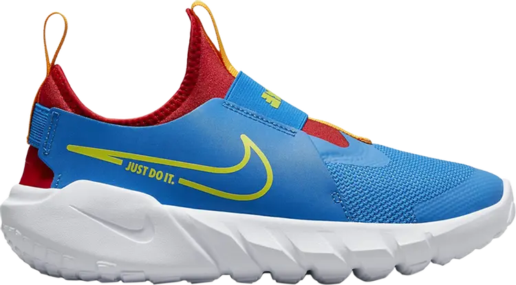 

Кроссовки Nike Flex Runner 2 GS 'Photo Blue Atomic Green', синий