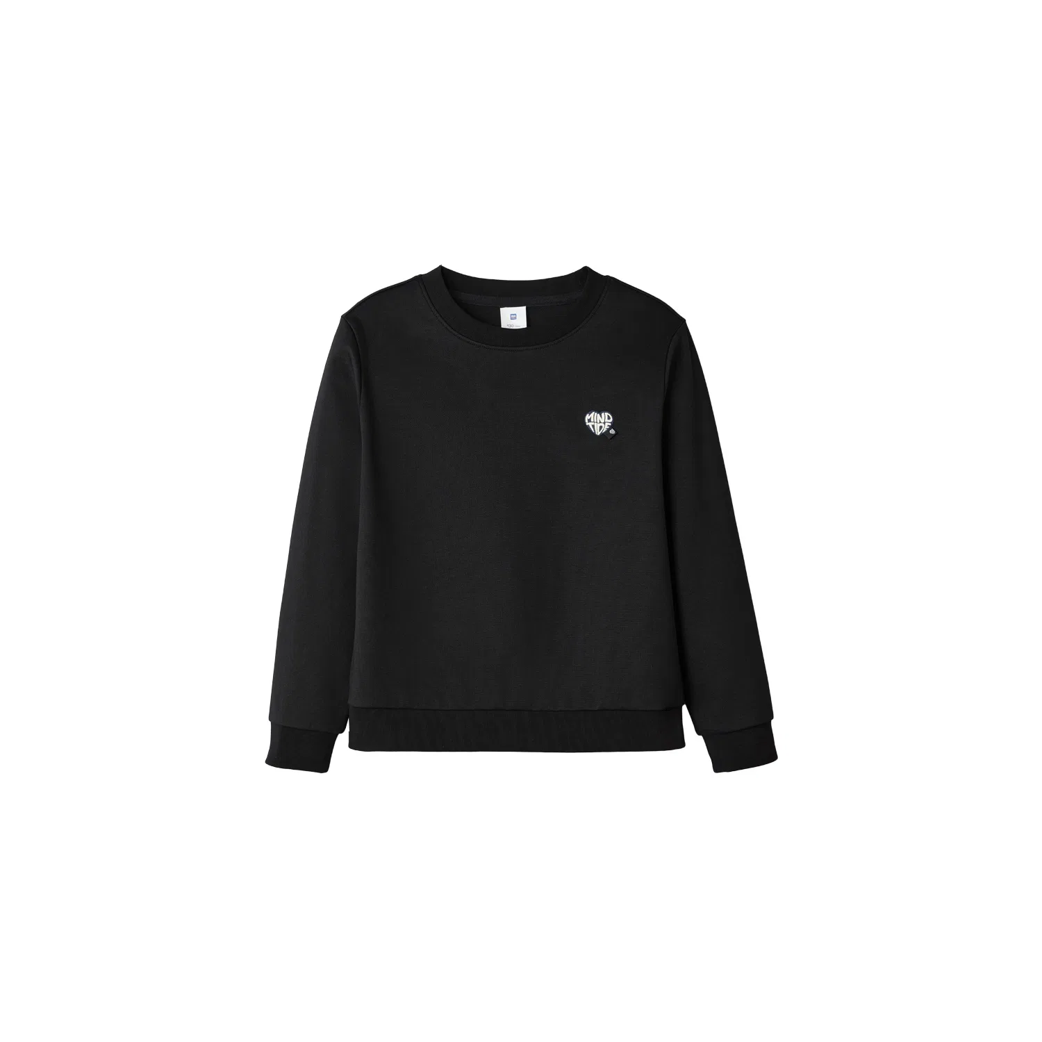 Детский свитшот с круглым вырезом HLA, Black 08