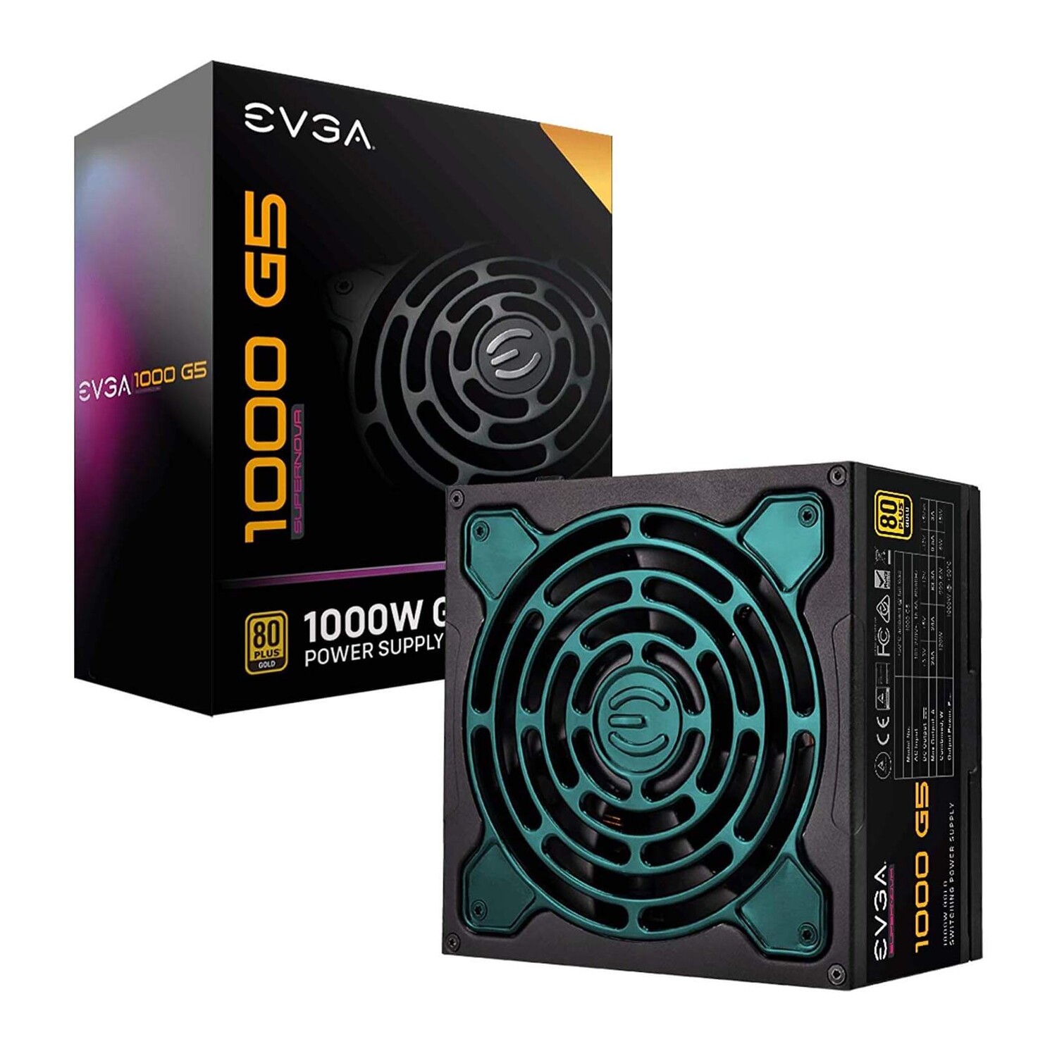 

Блок питания EVGA SuperNOVA 1000 G5 220-G5-1000-X3