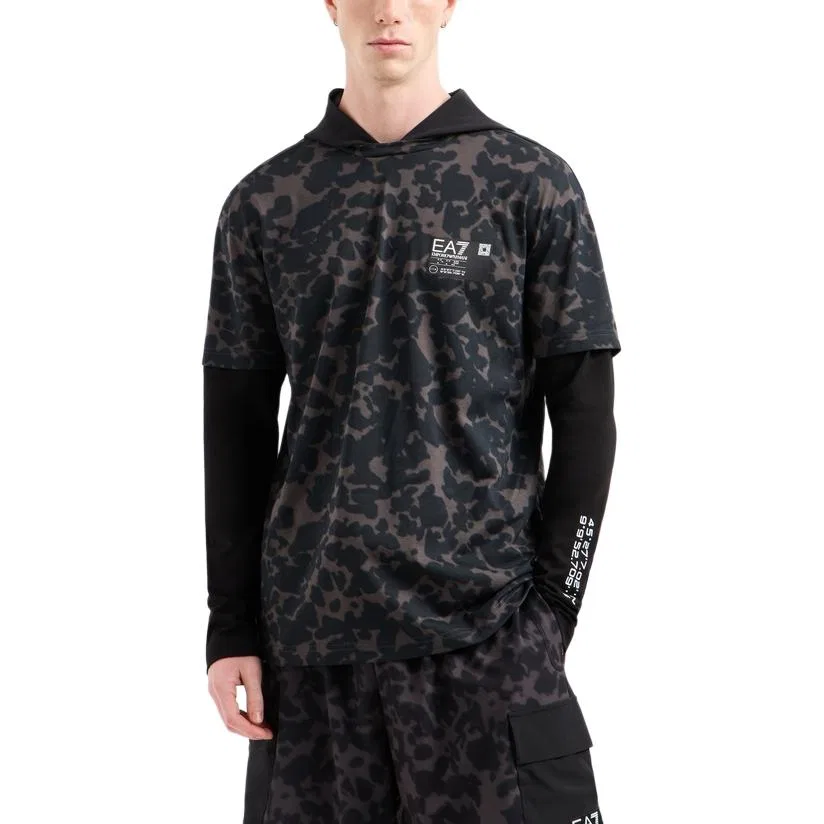 Мужская футболка EMPORIO ARMANI, Dark Gray — фото 4