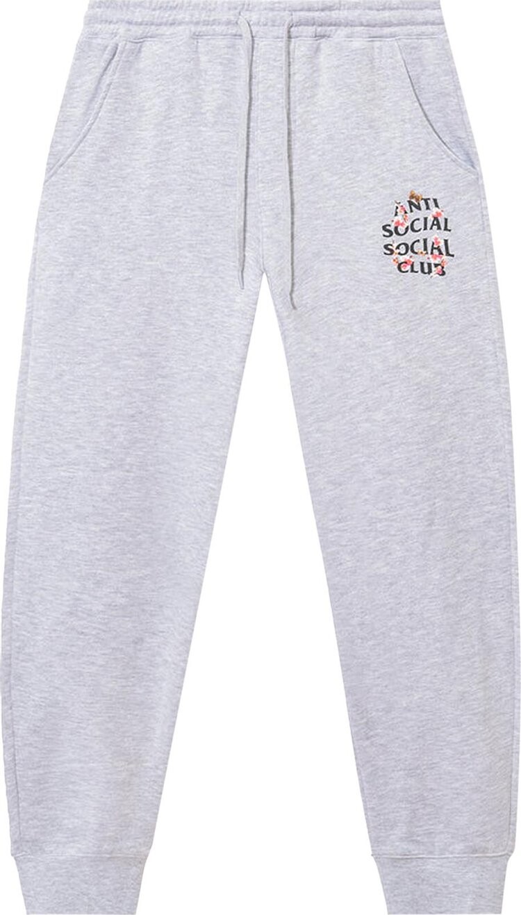 

Спортивные брюки Anti Social Social Club Kkoch Sweatpants 'Heather Grey', серый
