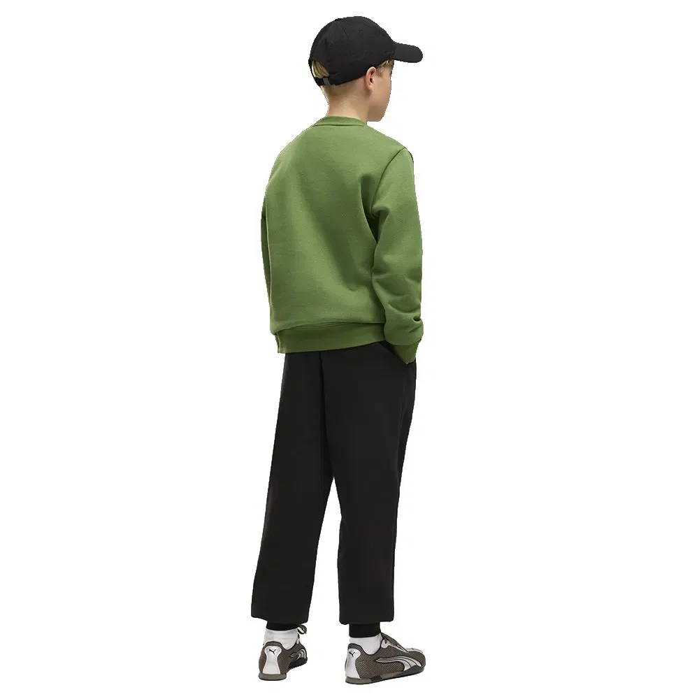 Детский спортивный костюм с принтом Essential N1 Logo Puma, Green — фото 2