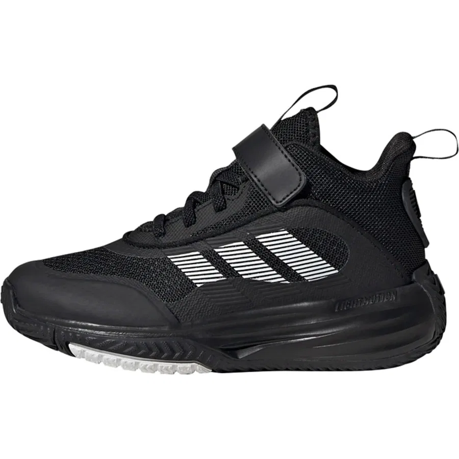 Детские спортивные кроссовки с верхом из искусственной кожи Ownthegame 3.0 adidas, Черно-белый — фото 3