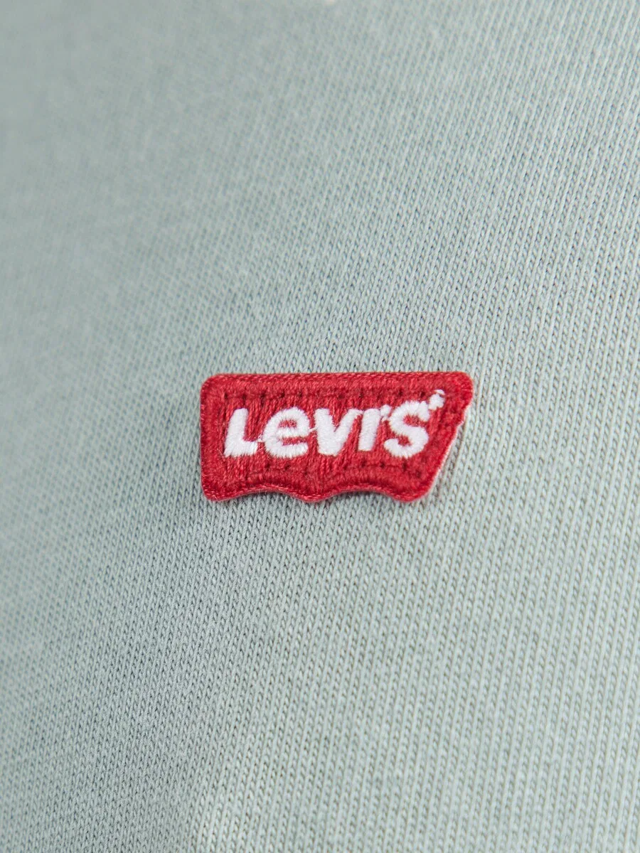 Футболка LEVI'S Original HM светло-зеленого цвета — фото 3
