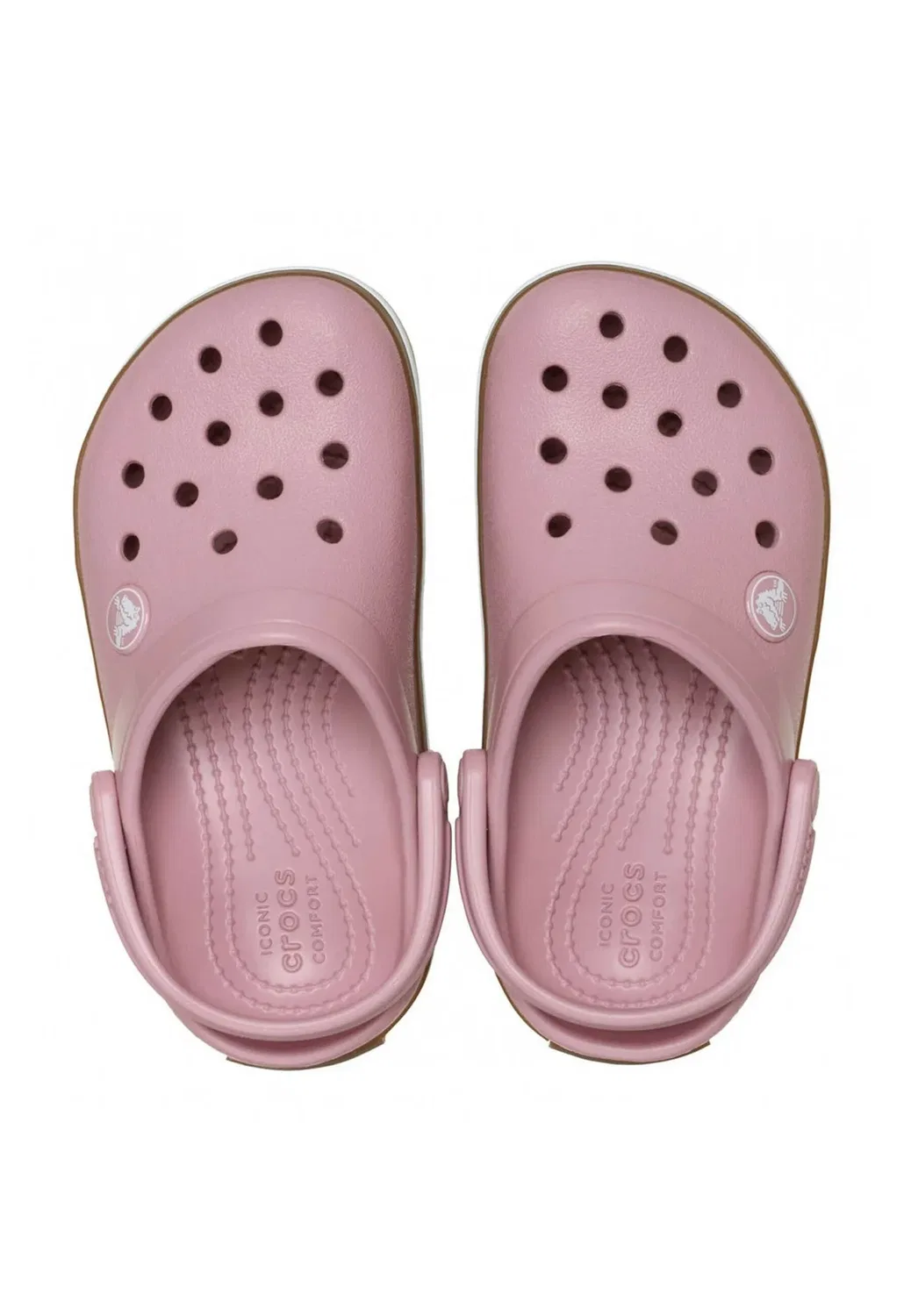 Crocband gum clog k mvgm var - clogs Crocs, Light Pink — фото 3