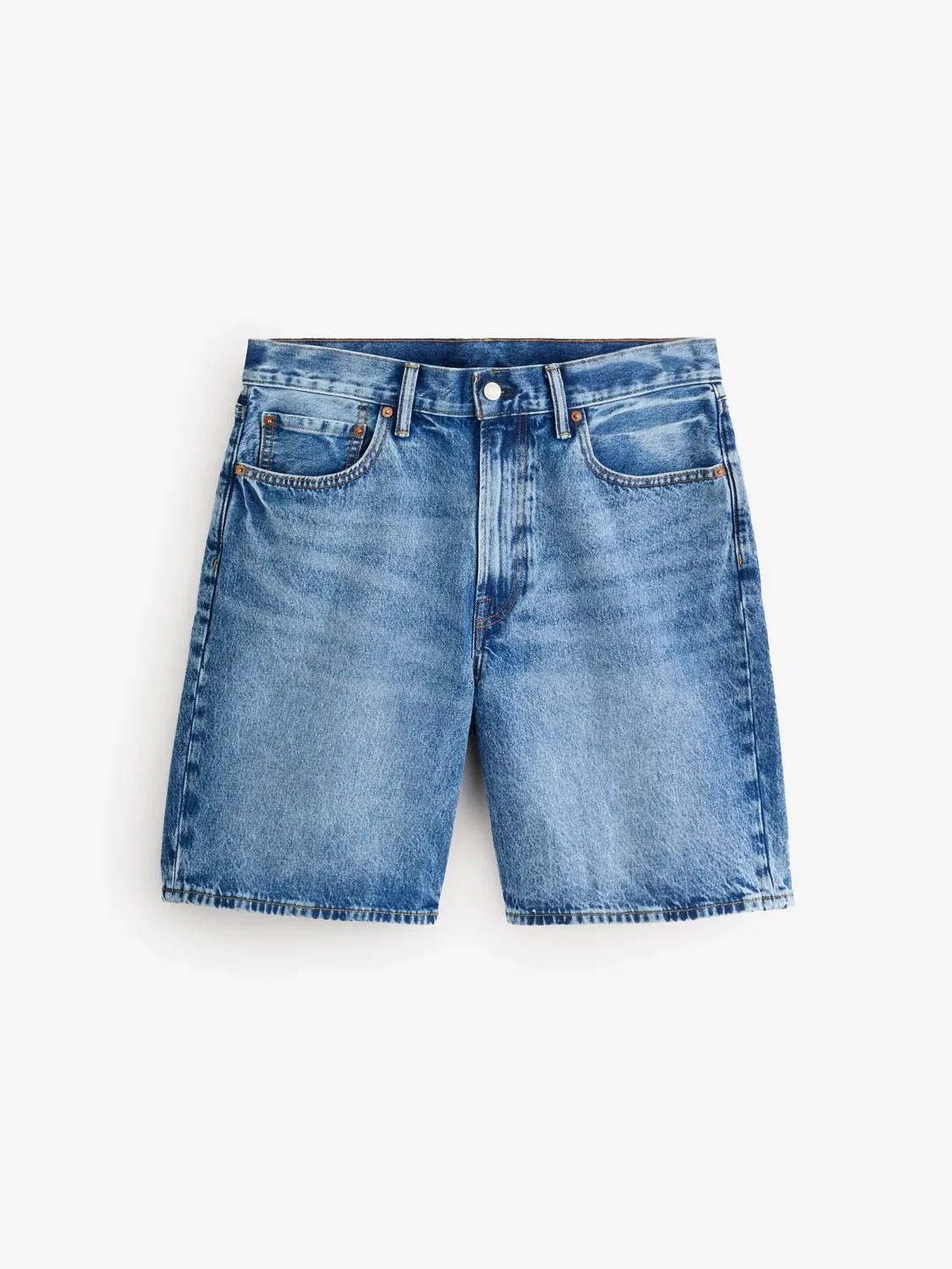 Шорты джинсовые свободные Gap, Medium Wash