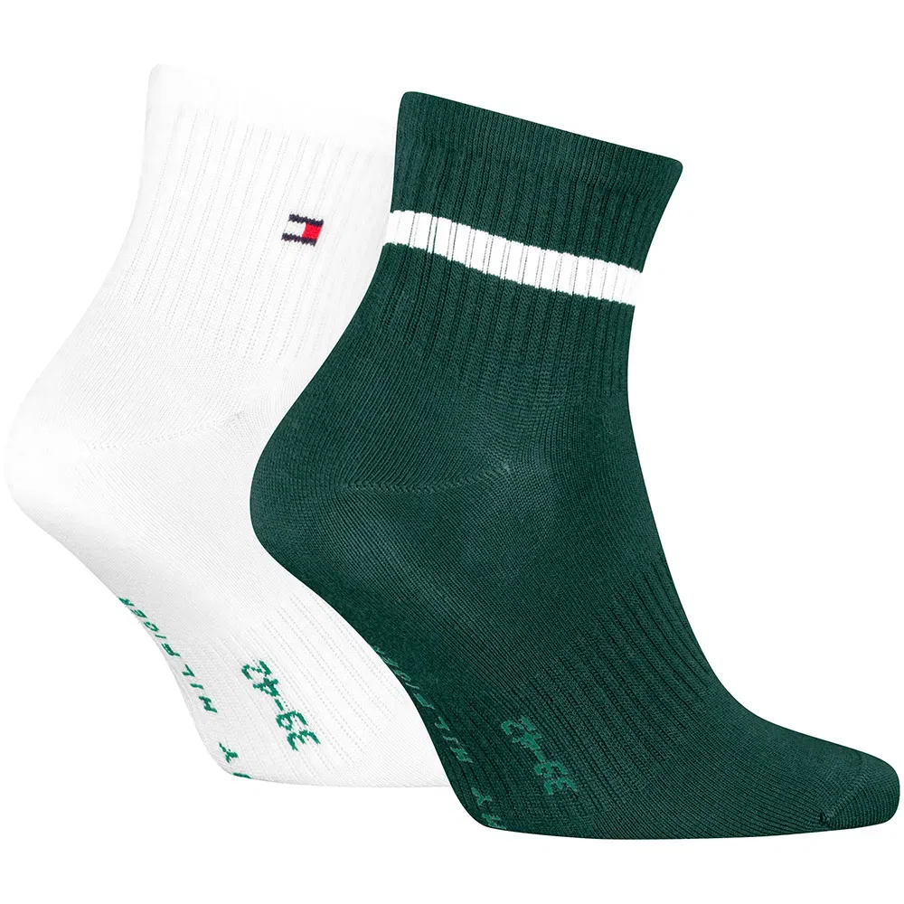 Мужские носки с укрепленной пяткой и мыском Tommy hilfiger, Multicolor — фото 2
