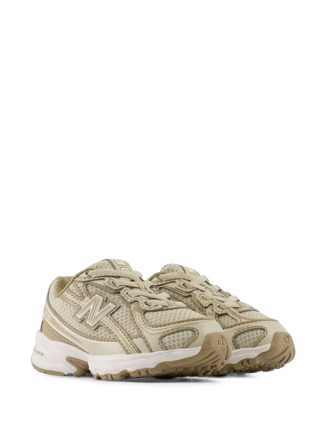 Кроссовки 740 на эластичных шнурках New Balance Kids, нейтральные цвета
