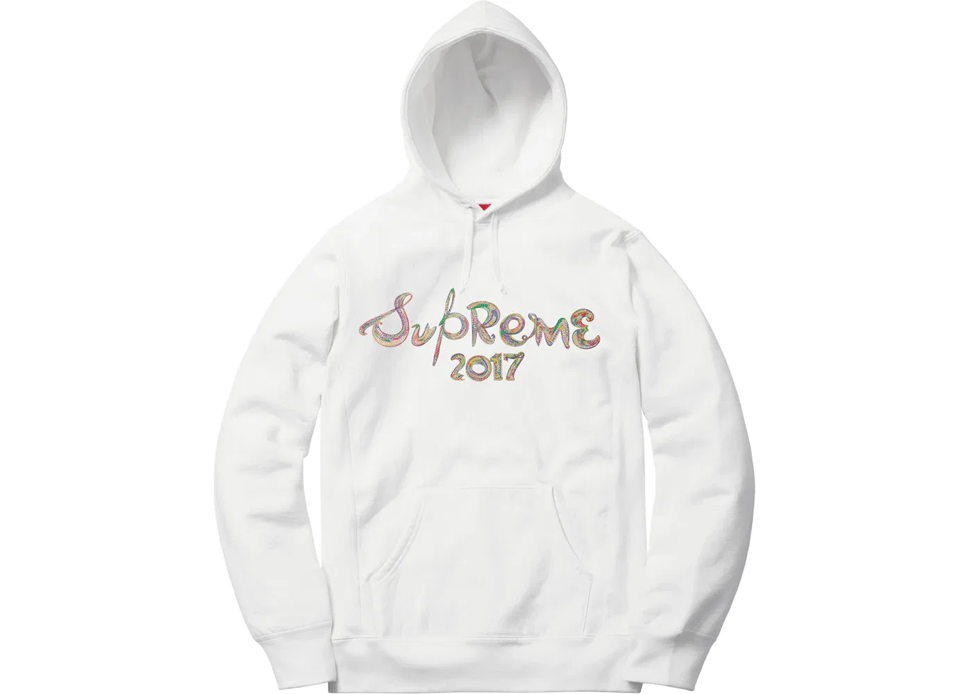 Мужское худи Supreme Hoodie, White
