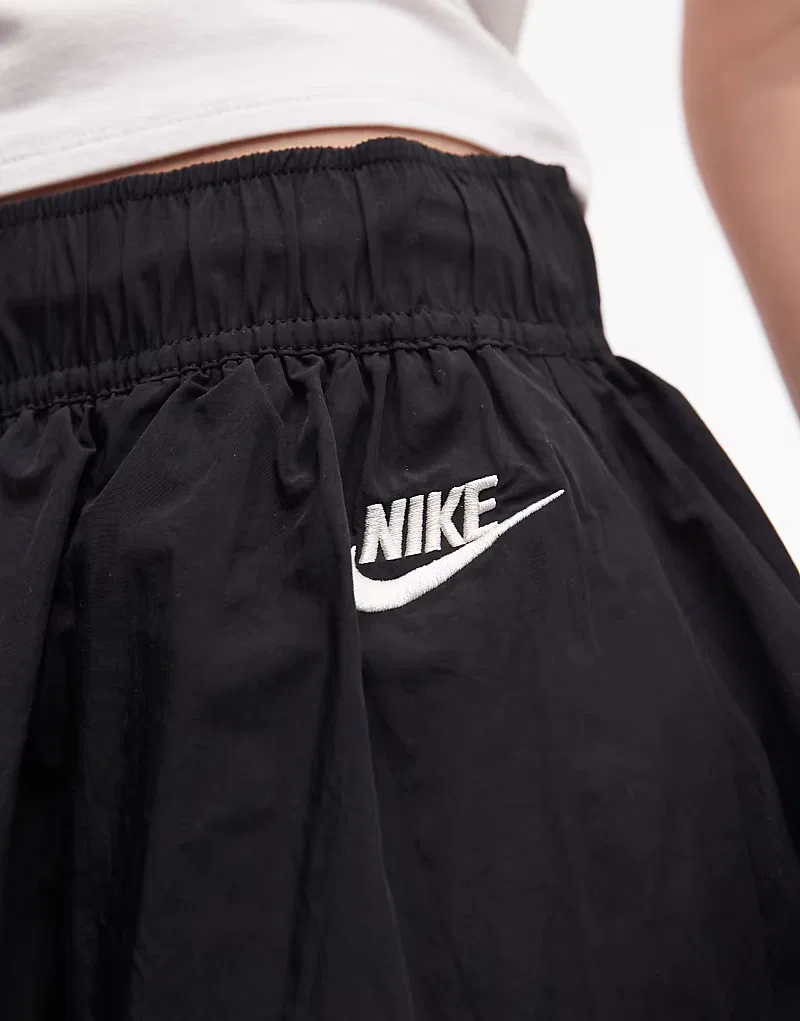 Юбка-пузырь Nike, черный — фото 4