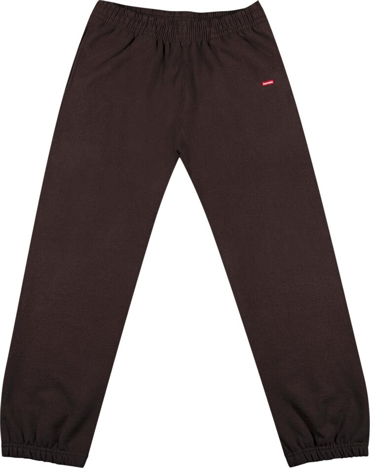 

Спортивные брюки Supreme Small Box Sweatpant 'Dark Brown', коричневый
