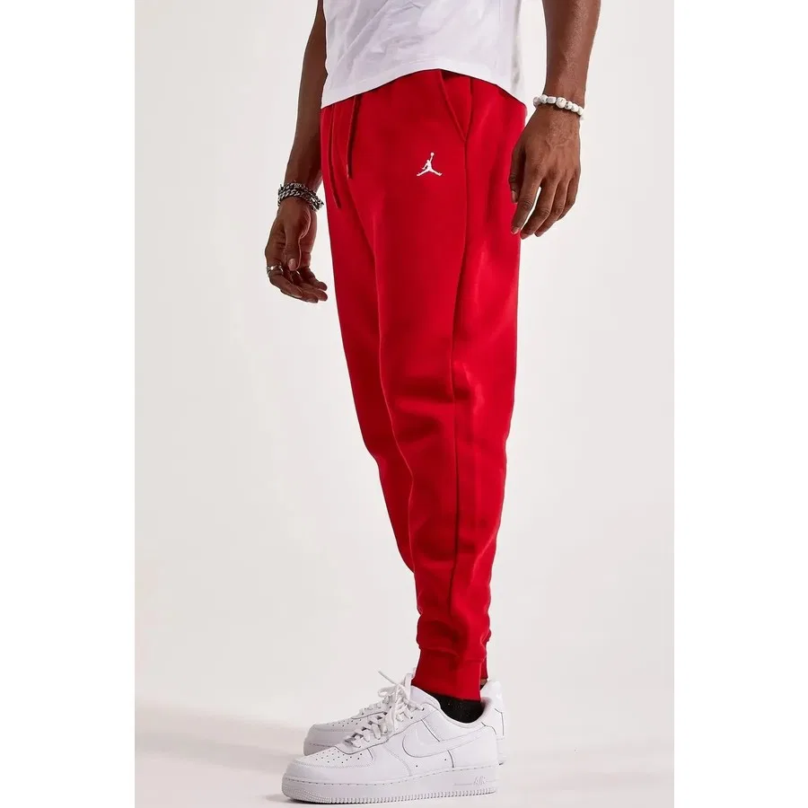 Спортивные штаны с принтом Jordan Essentials Fleece Nike, Красный — фото 2