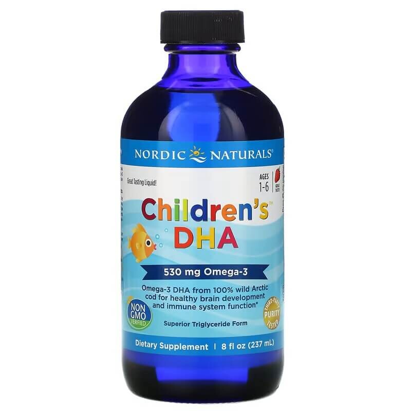 

Добавка с ДГК для детей 1-6 лет Nordic Naturals 530 мг, 237 мл