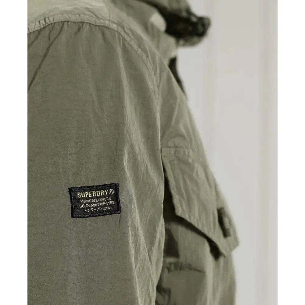 Мужская парка с принтом Militarischer Parka Superdry, Grun Khaki — фото 3