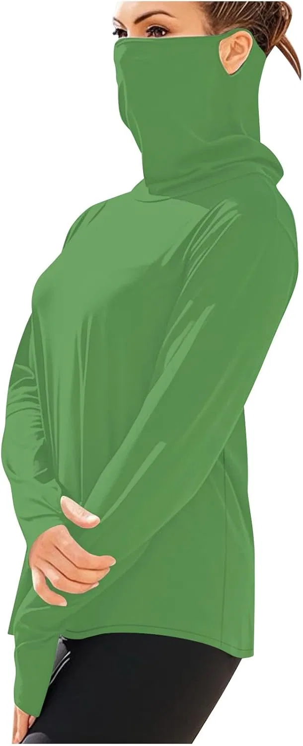 Мужская футболка с защитой от солнца UPF 50+, A-green