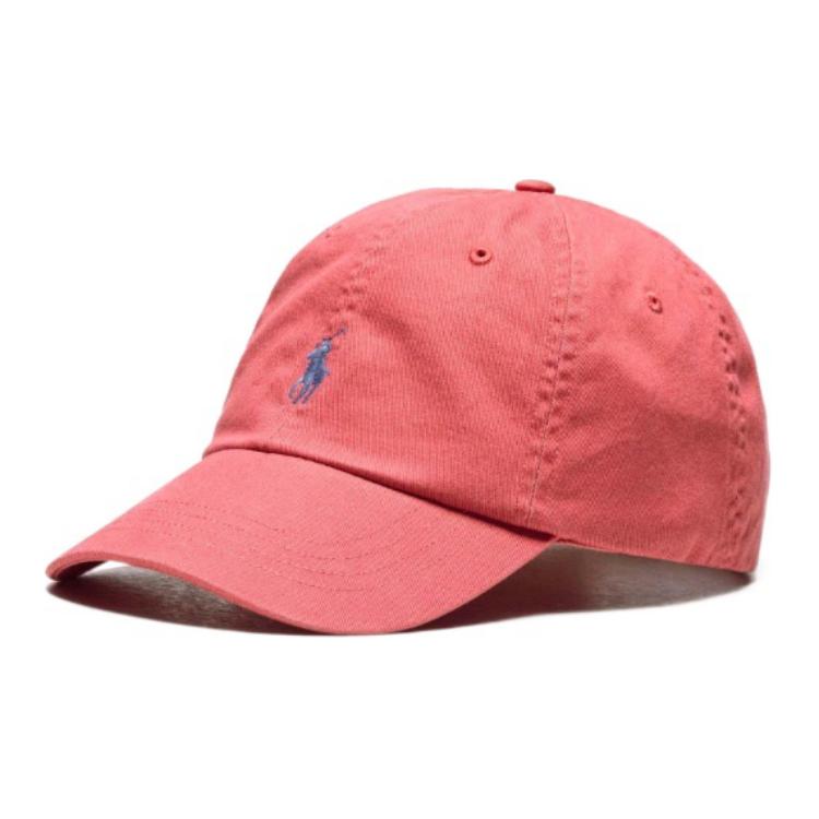 

Polo Ralph Lauren Хлопковая бейсболка мужская розовая, Pink