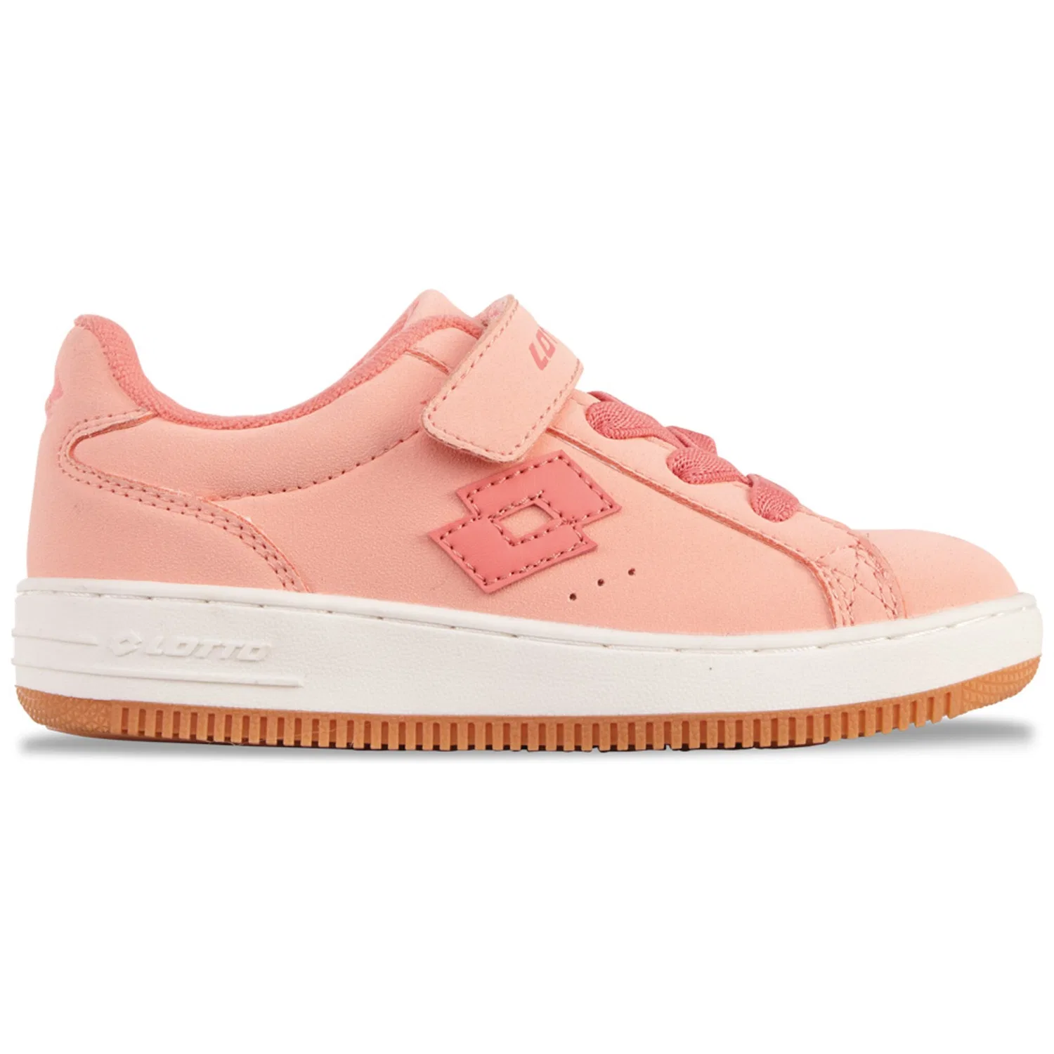 Детские ретро-кроссовки в стиле Y2K Lotto, Papaya-Coral