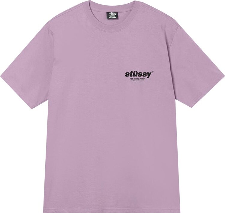 

Футболка Stussy Gumball Tee 'Orchid', фиолетовый