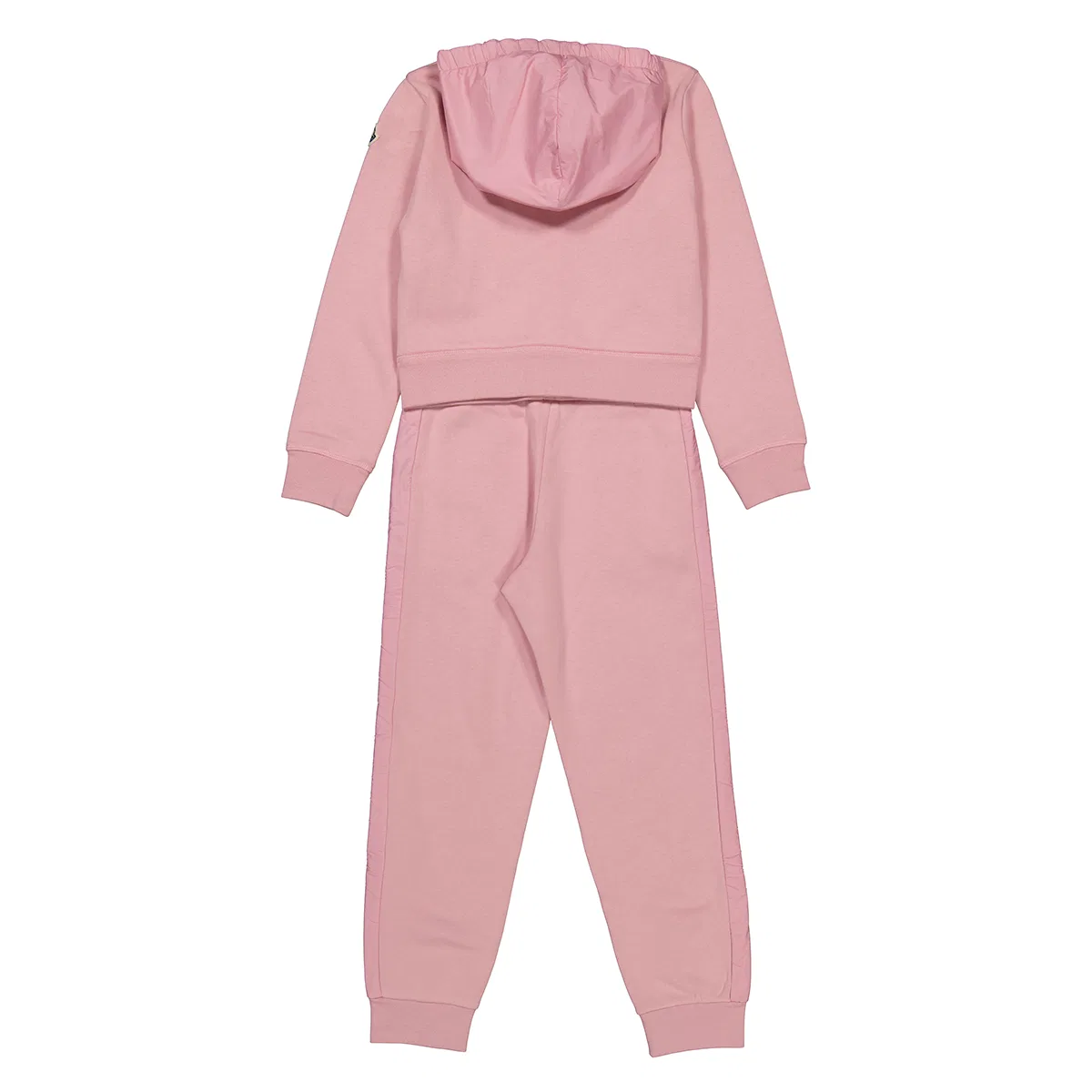 Комплект из свитера и брюк с вышитым логотипом Moncler, Pink — фото 4