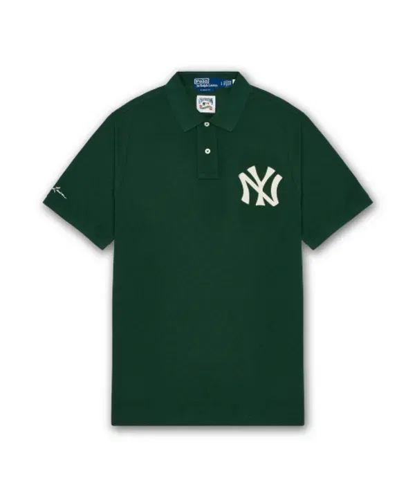 Поло с принтом Yankees, Polo Ralph Lauren, зеленый