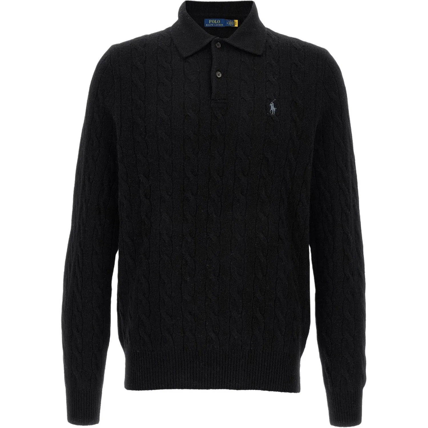 Мужской свитер с косами Polo Ralph Lauren, Polo black