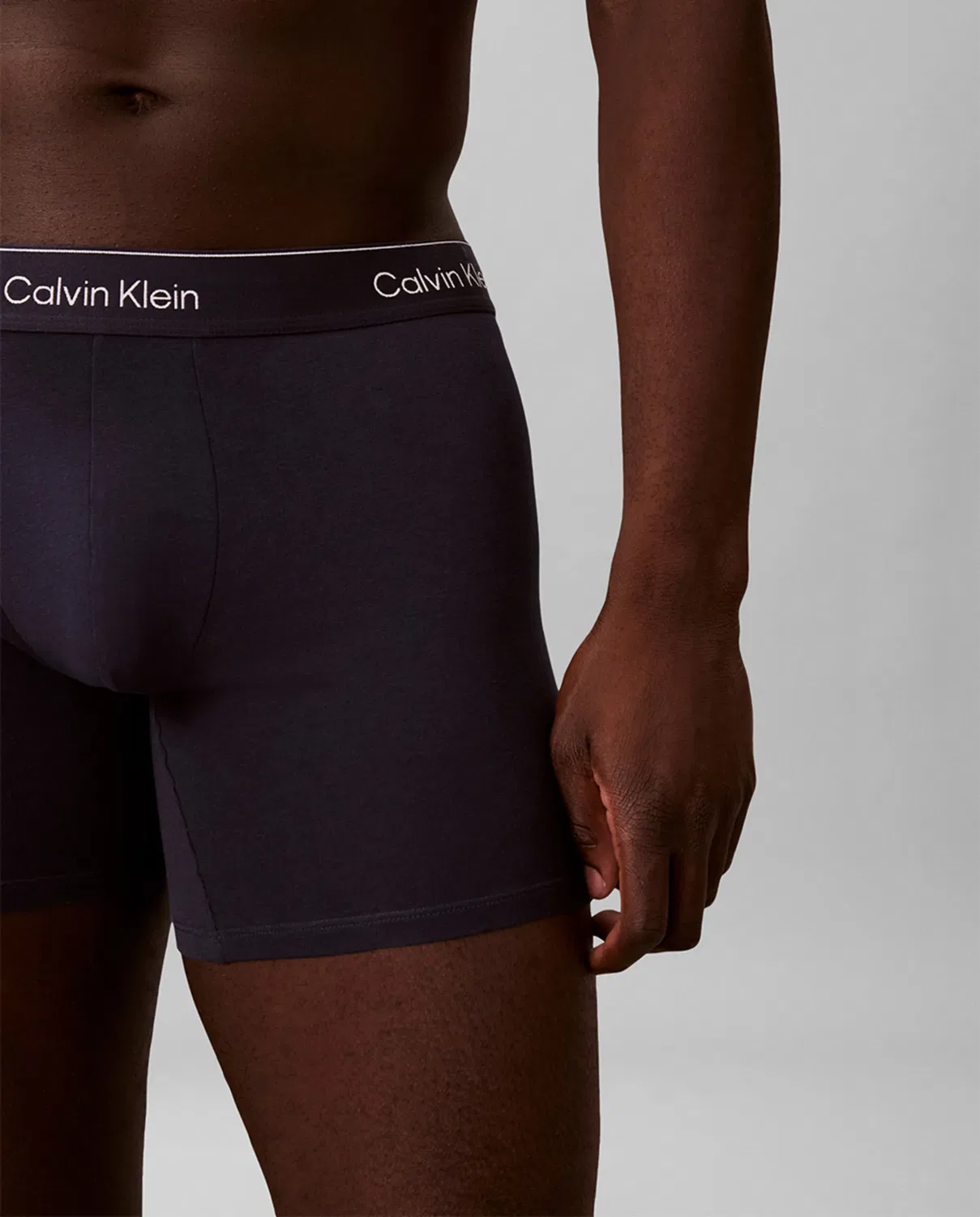 Мужские боксеры с принтом Icon Cotton Stretch Multicolor Calvin Klein, Multicolor — фото 4