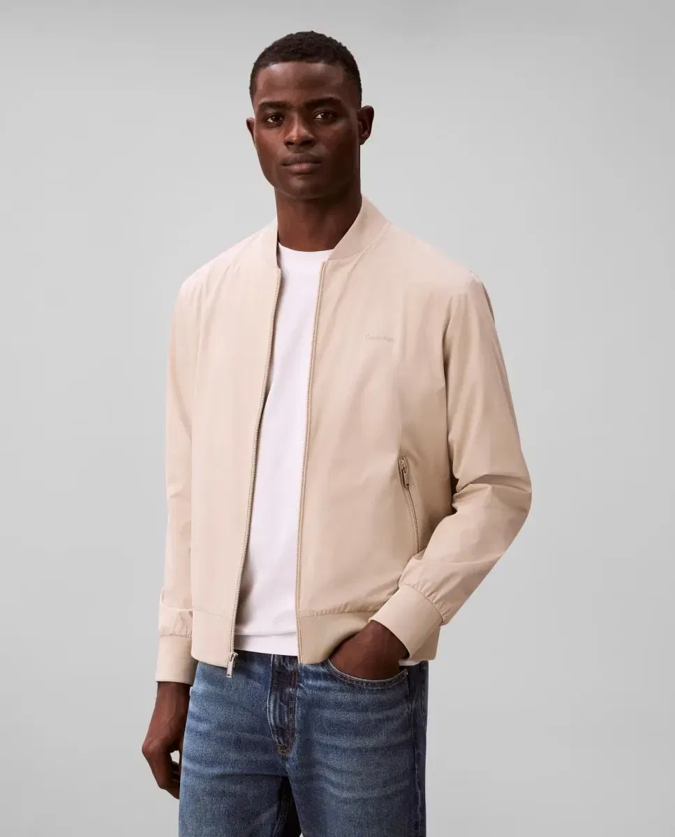 Мужская легкая куртка-бомбер Calvin Klein, Beige