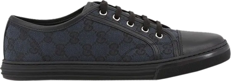 Кроссовки Gucci Wmns GG Low Lead Black, черный
