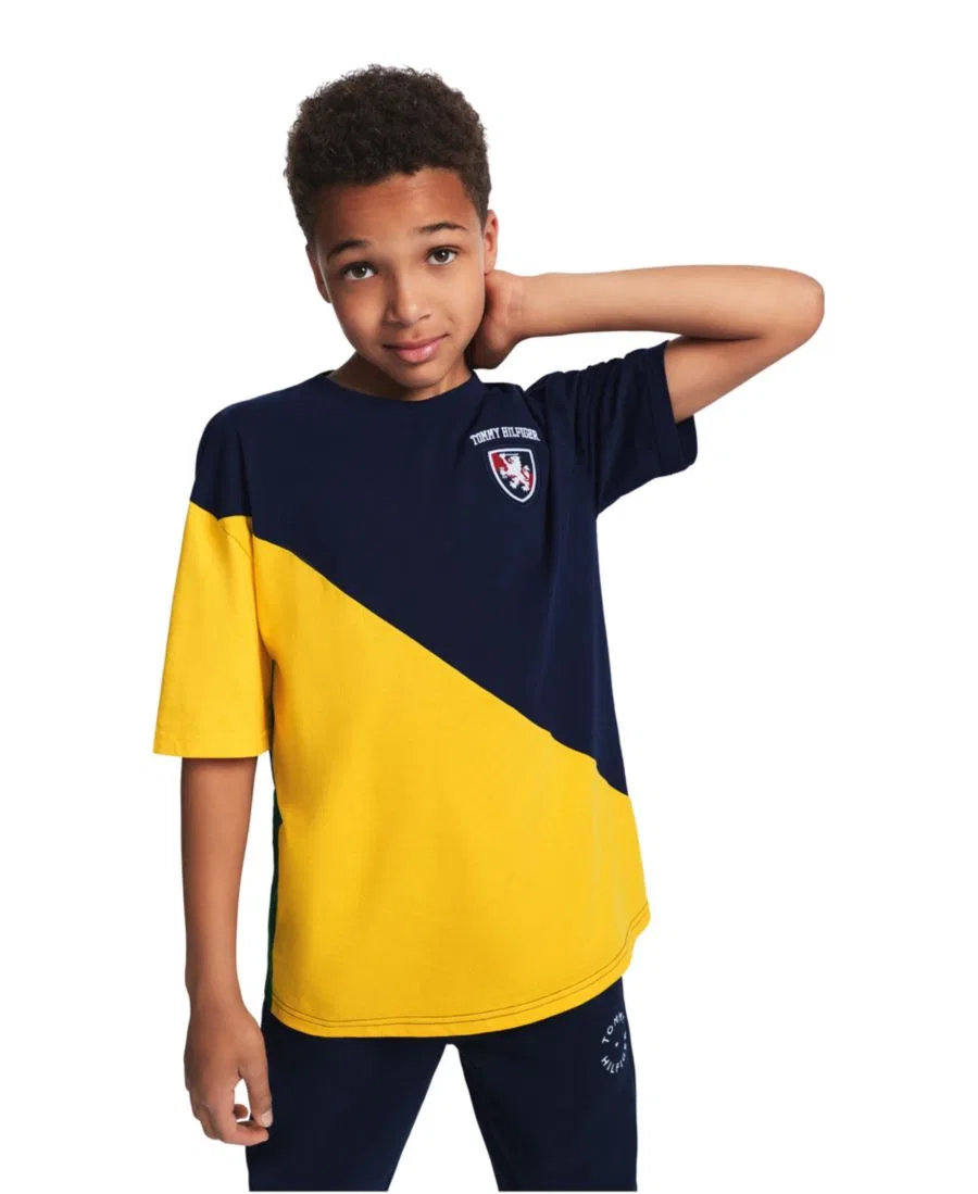 Детская футболка с коротким рукавом Tommy Hilfiger, Navy Blazer