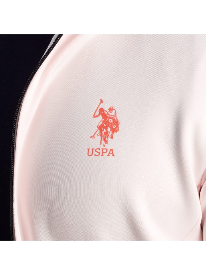 U.S. Polo Assn. Розовая толстовка — фото 2