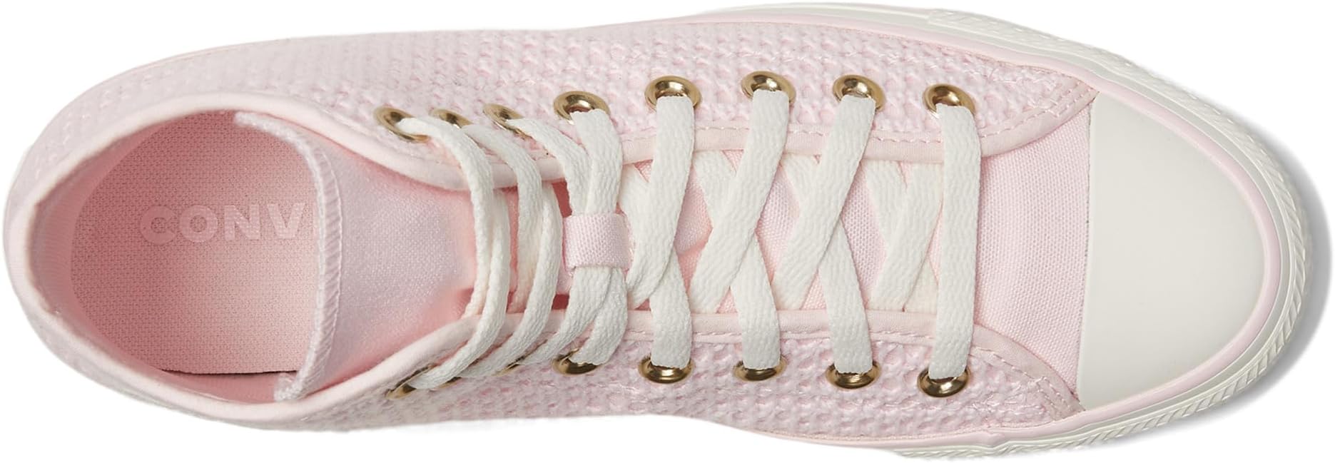 Кроссовки Converse Chuck Taylor All Star High-Top Sneaker, Sugar Berry/Egret/Summit Pink — фото 2