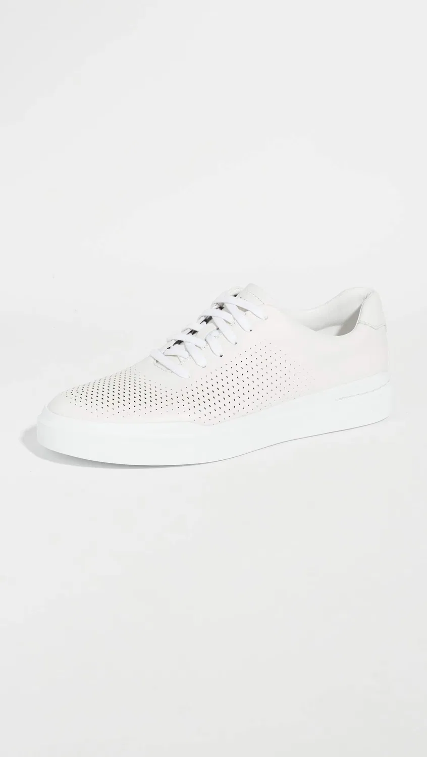 Детские кроссовки для мальчиков с перфорацией Grandpro Rally Cole Haan, White — фото 3