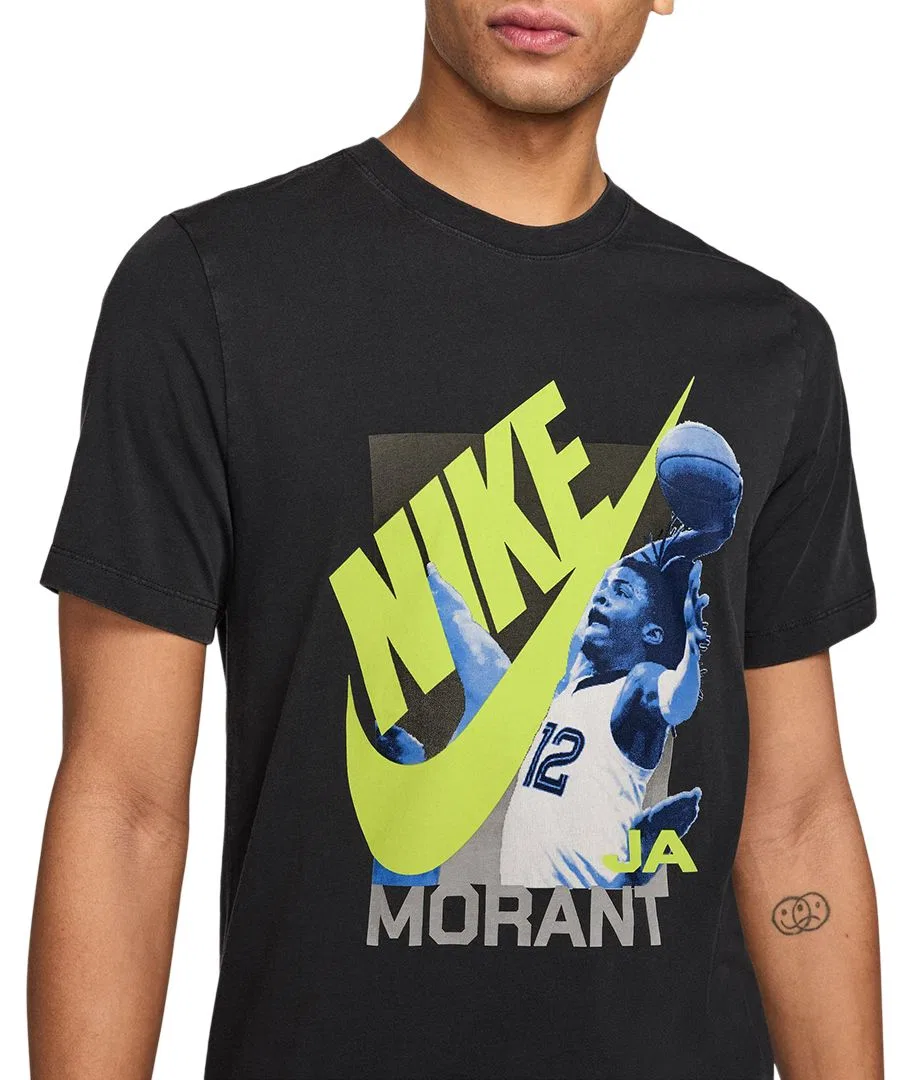 Футболка с принтом Ja Morant Basketball Nike, Black — фото 2