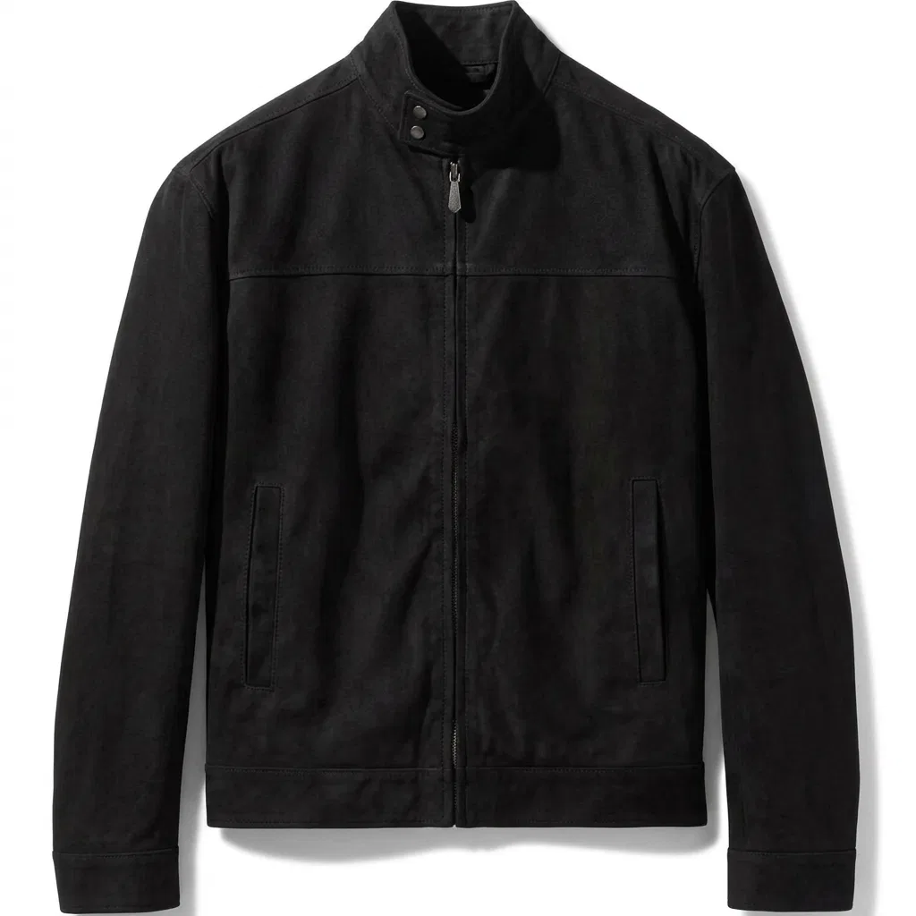 Мужская куртка с воротником-стойкой Black GUCCI