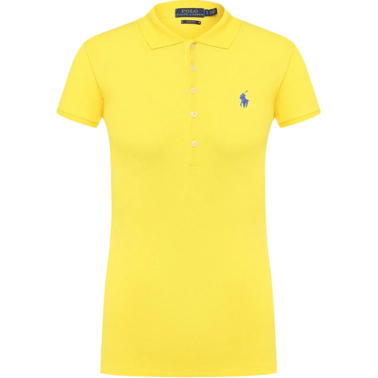 Женская поло с коротким рукавом Polo Ralph Lauren, Bright Yellow
